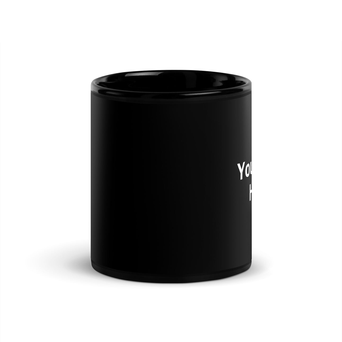 Black Glossy Mug