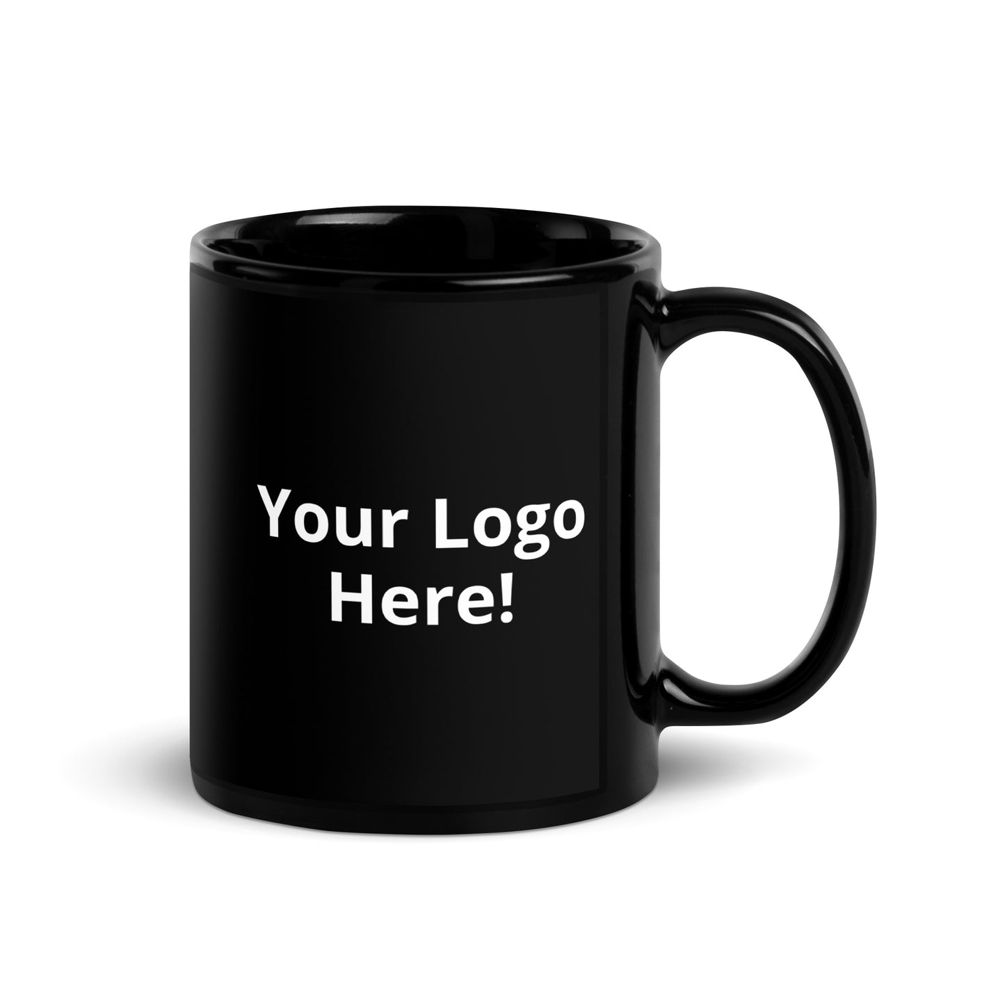 Black Glossy Mug